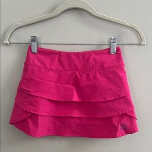 Prodoh Girl's Starboard Swing Skort in Shocking Pink size 7